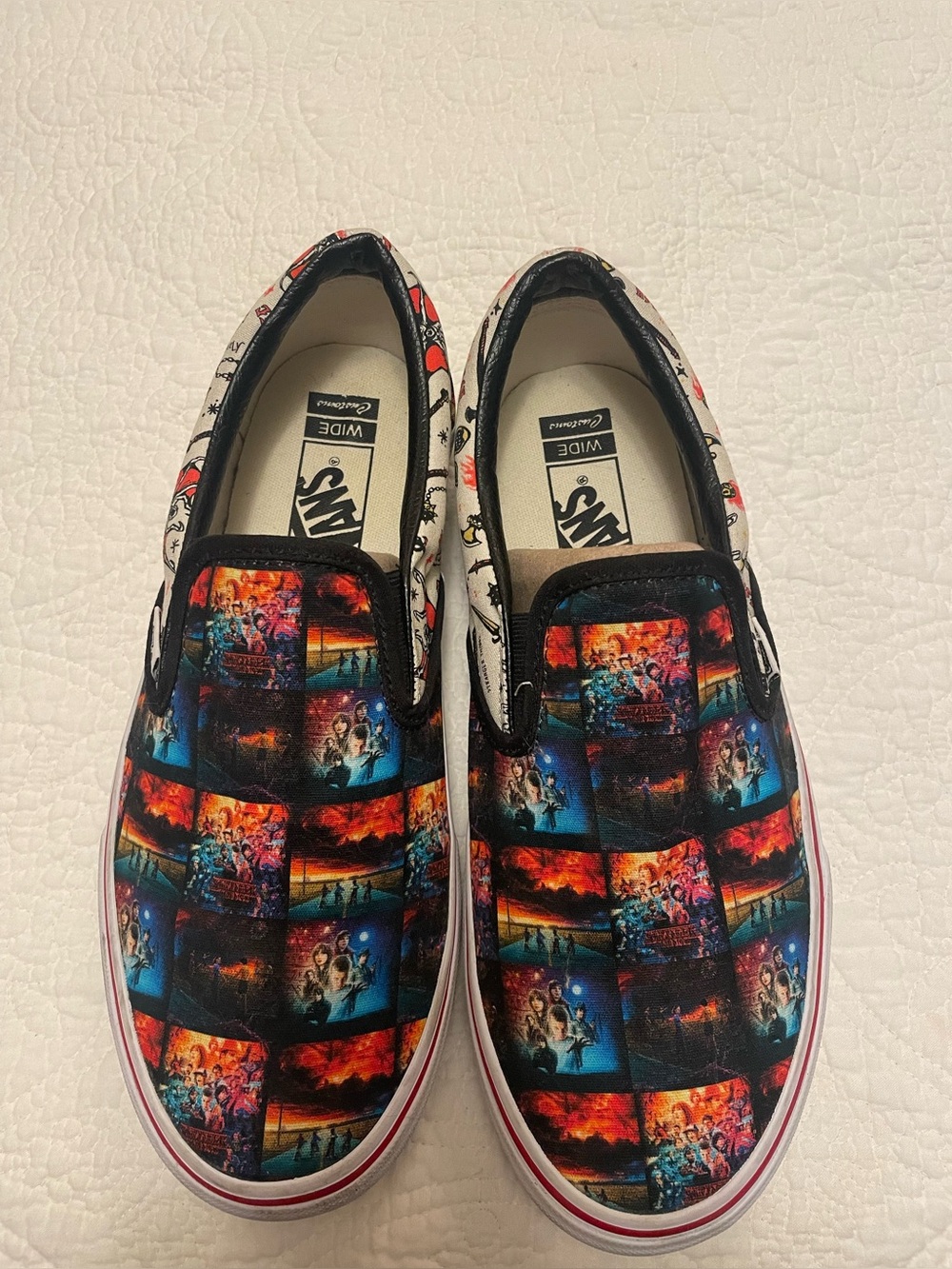 Vans x Stranger Things Classic Slip-On Shoes